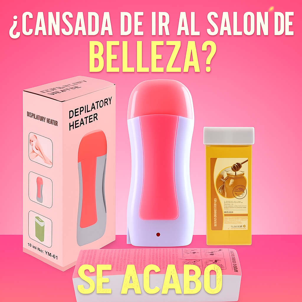Depilador de Cera Caliente con Roll-on