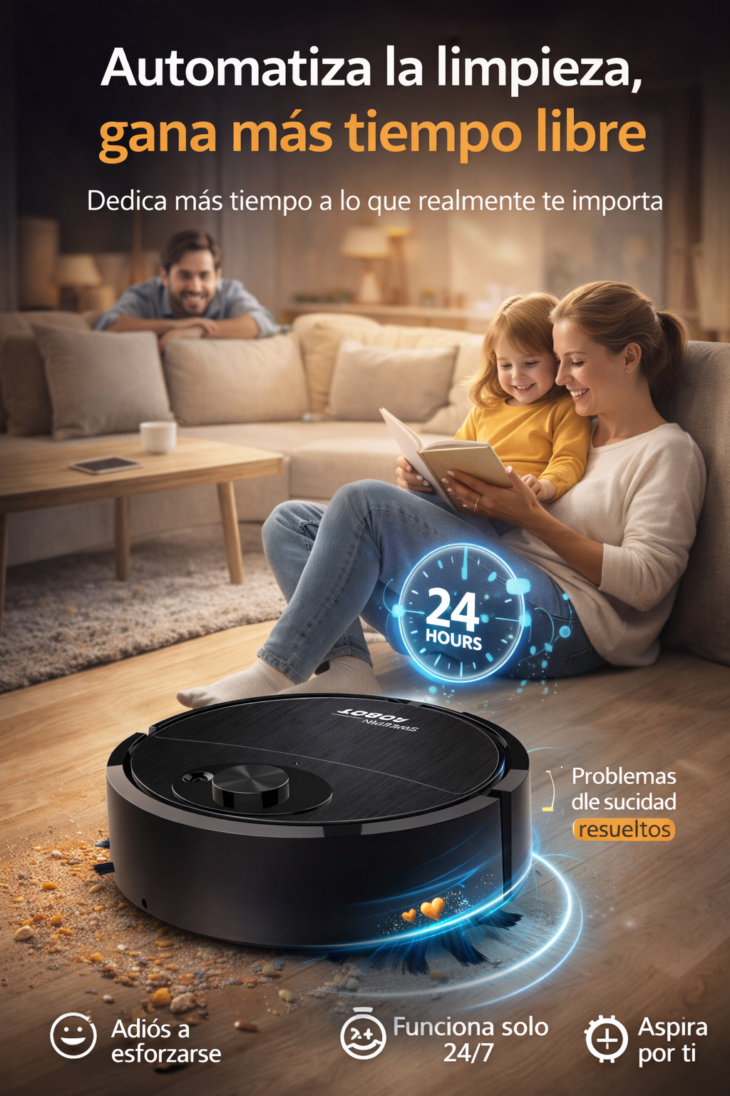 Robot Aspiradora automatico