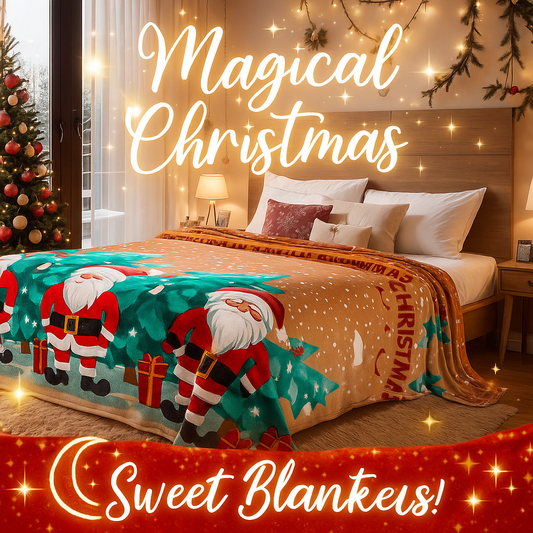 COBIJA NAVIDEÑA EDICIONES EXCLUSIVAS 2X1