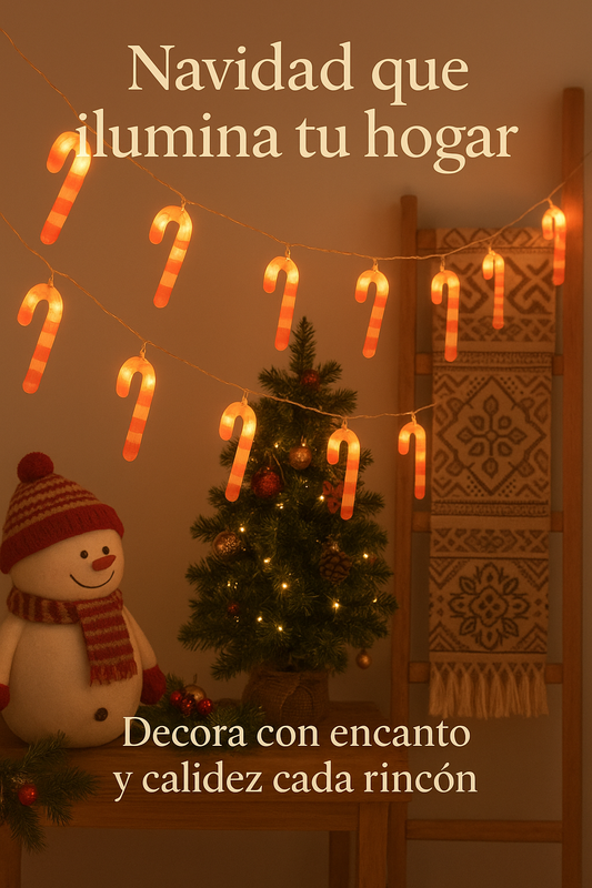 Guirnalda de Luces Navideñas — Ilumina tu Navidad con encanto